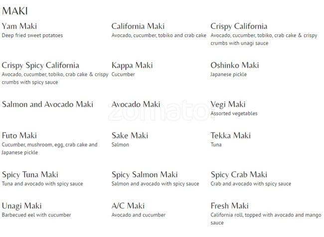 Menu of Prince Sushi photo8