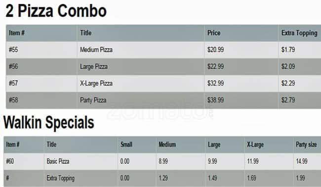 Menu of Madina Halal Pizza photo5