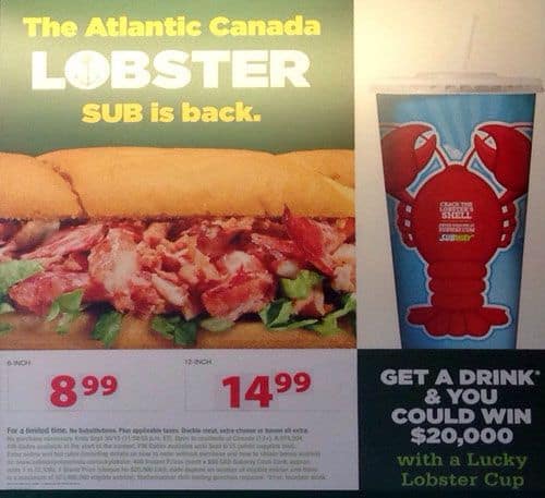 Menu of Subway photo9