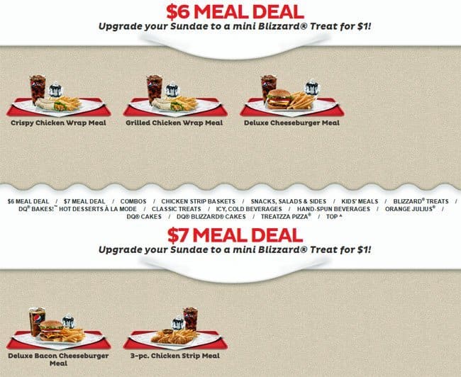 Menu of Dairy Queen photo2