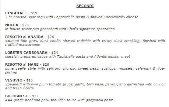 Menu of Pulcinella photo3