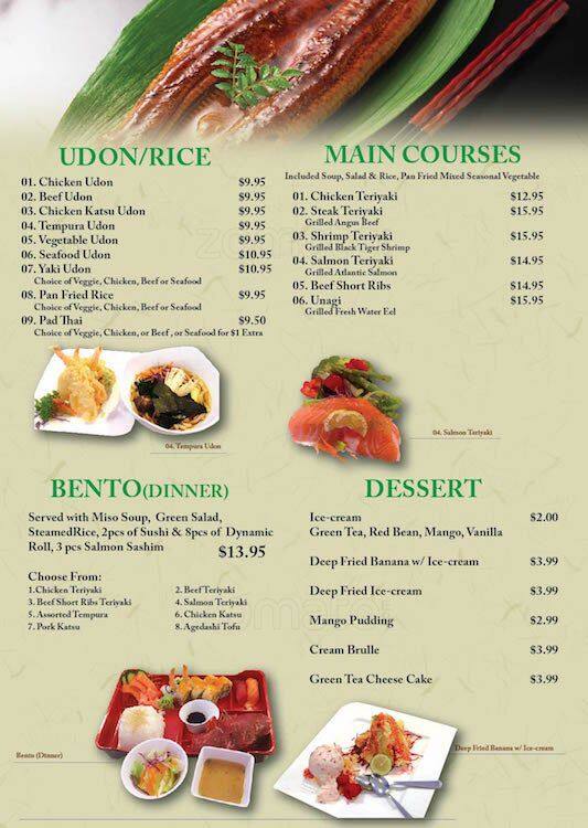 Menu of 8 Sushi photo8