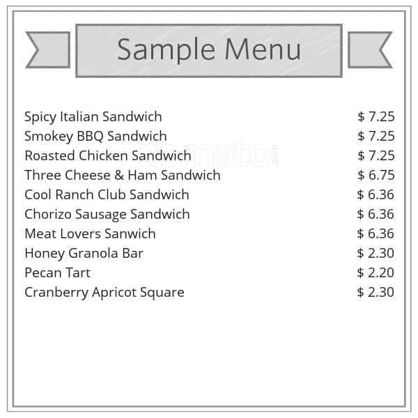 Menu of Fieldstone Artisan Breads photo2