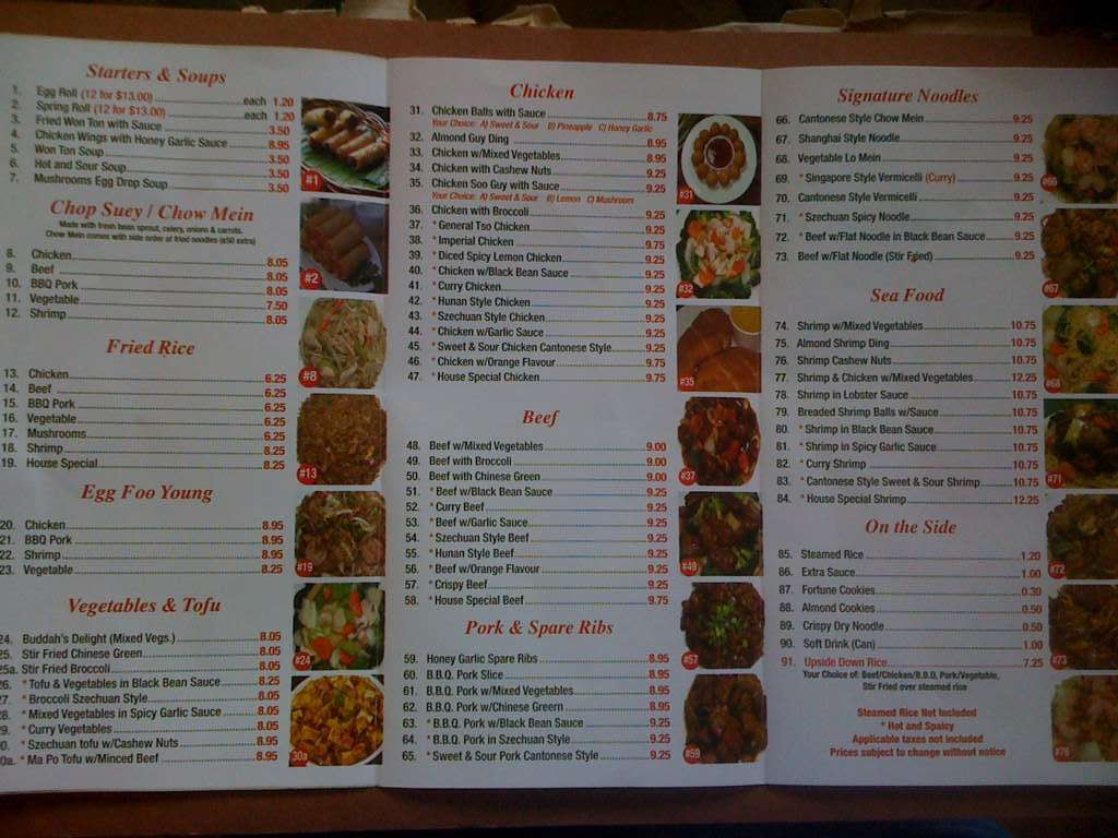 Menu of Lucky Chow photo2