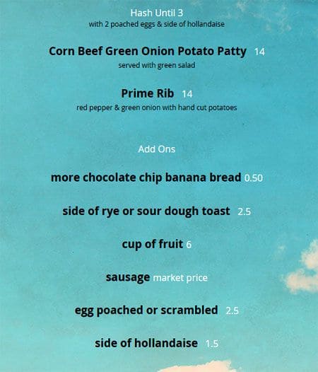 Menu of Gramercy Grill photo12