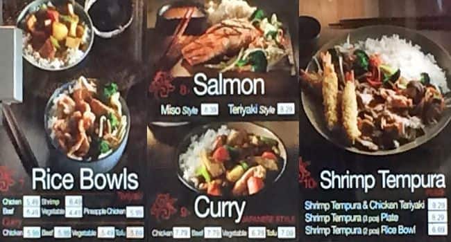 Menu of Koya Japan photo2