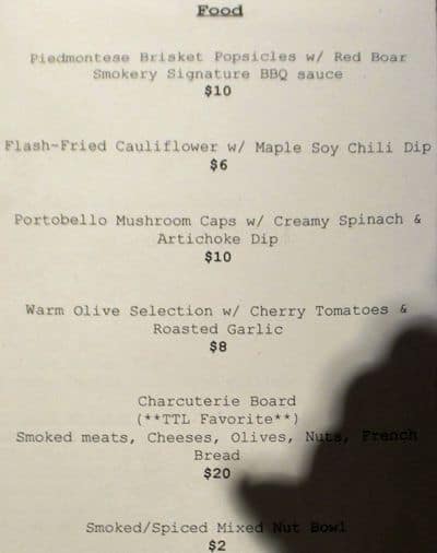 Menu of To the Lost photo3