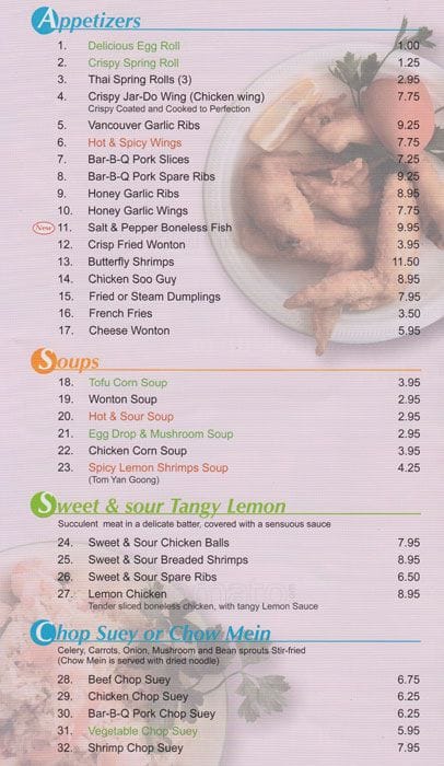 Menu of Chinese Express photo2