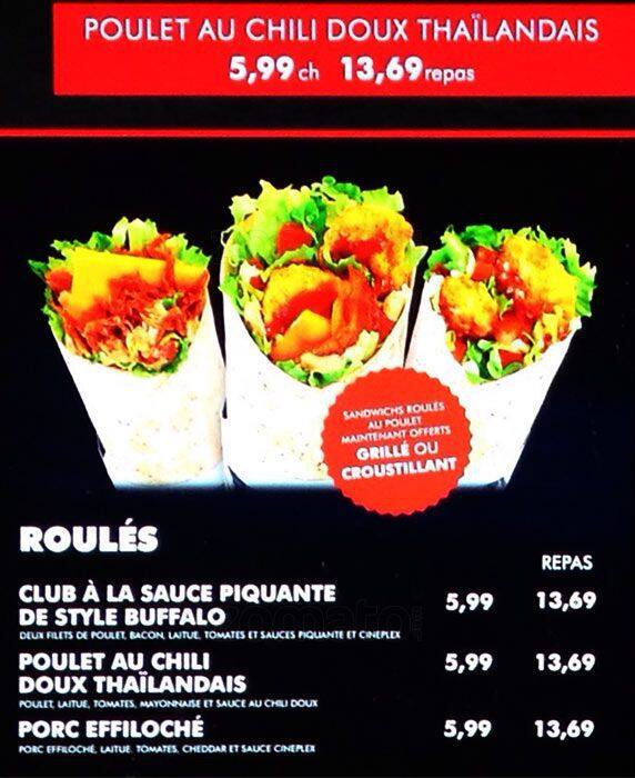 Menu of Restoplex photo5