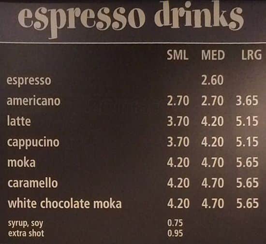 Menu of Moka House Coffee photo4