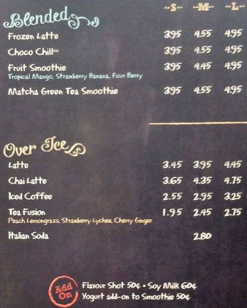 Menu of Timothy’s photo3