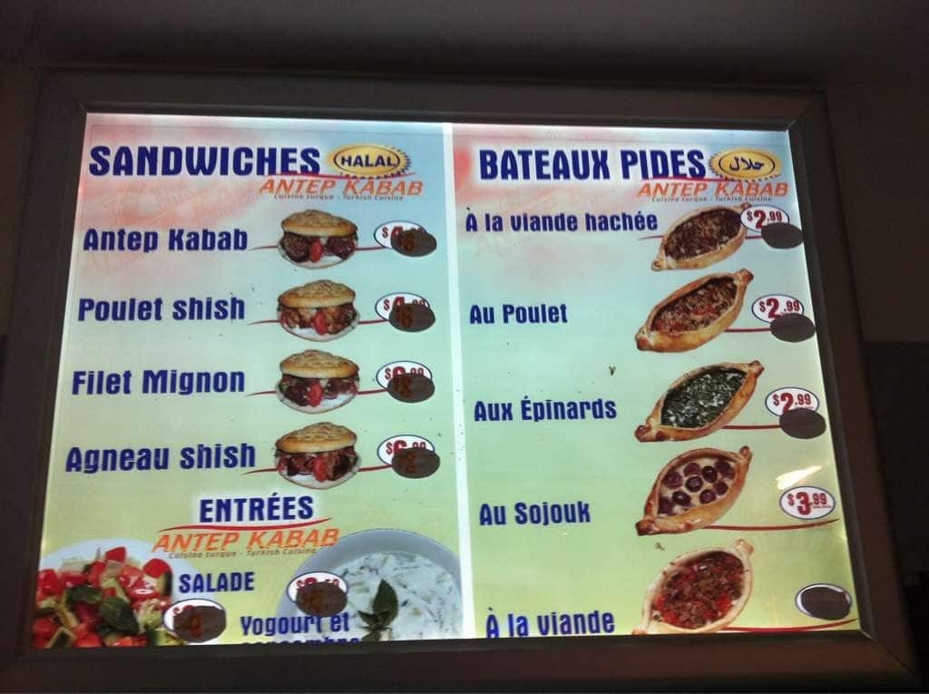 Menu of Antep Kabab photo2
