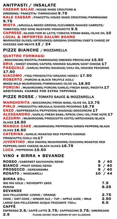 Menu of Roberto Pizza photo2