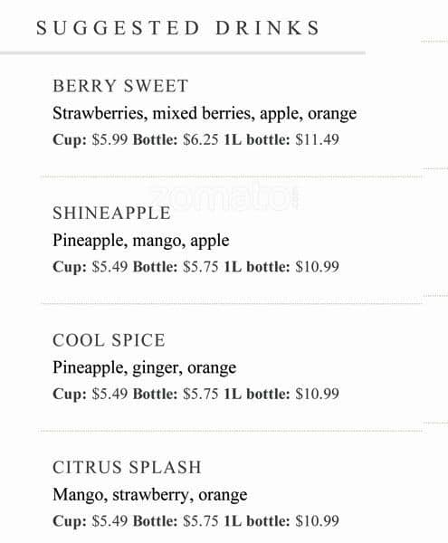 Menu of Ghazale photo18