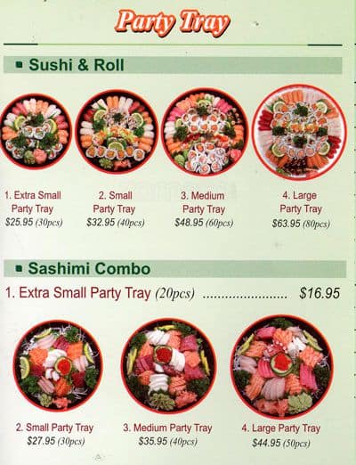 Menu of Sushi Park photo2