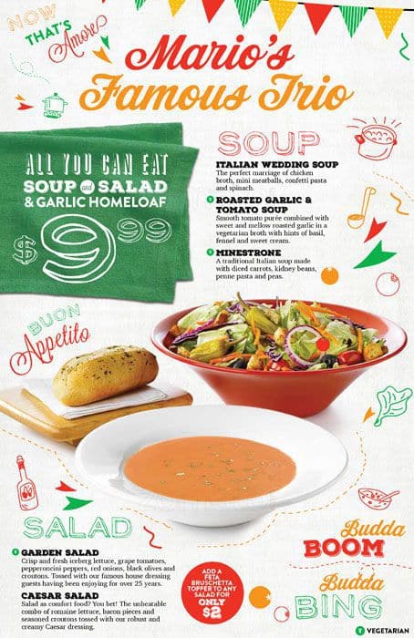 Menu of East Side Mario’s photo5