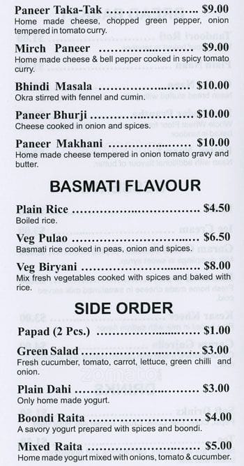 Menu of Akal Veggies photo3