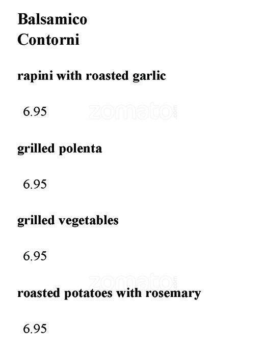 Menu of Balsamico photo11