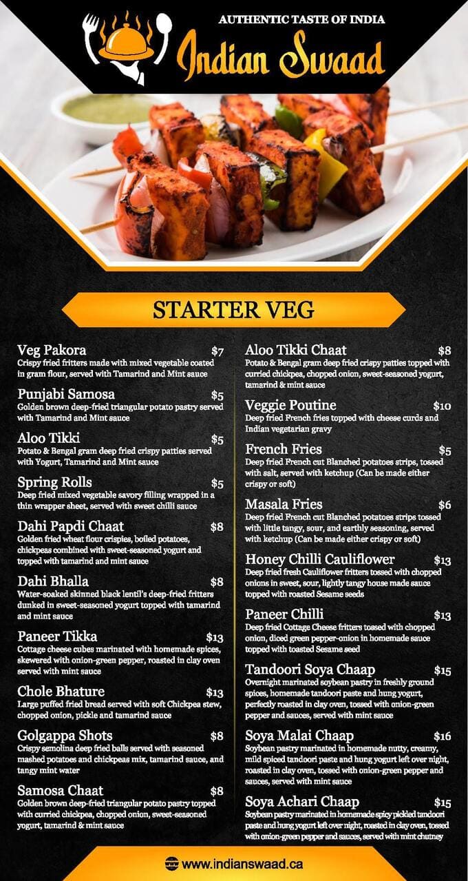 Menu of Indian Swaad photo7