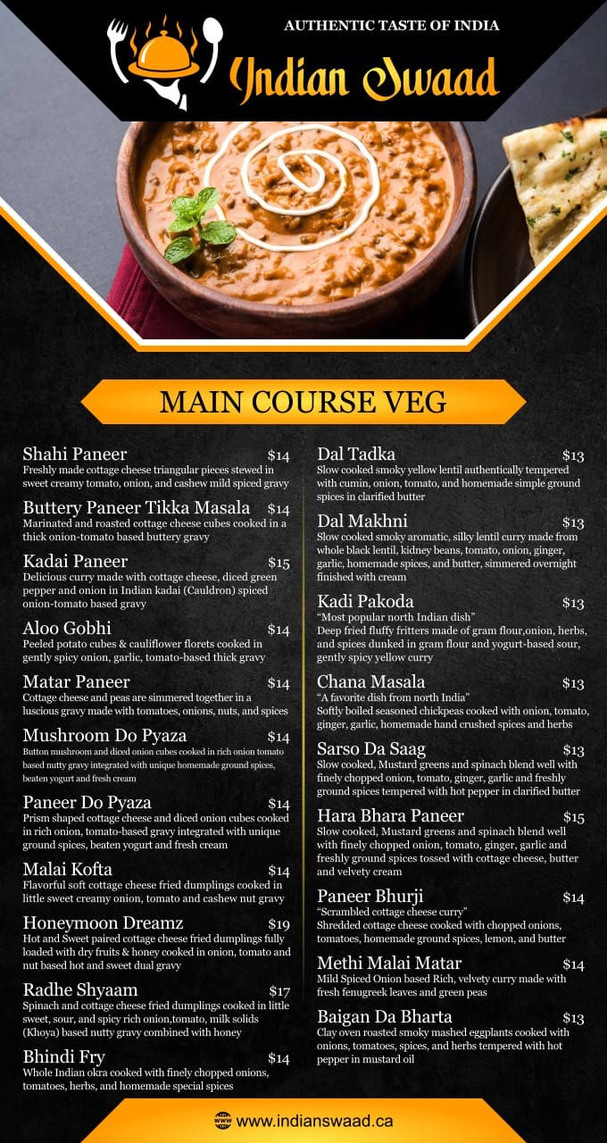 Menu of Indian Swaad photo5